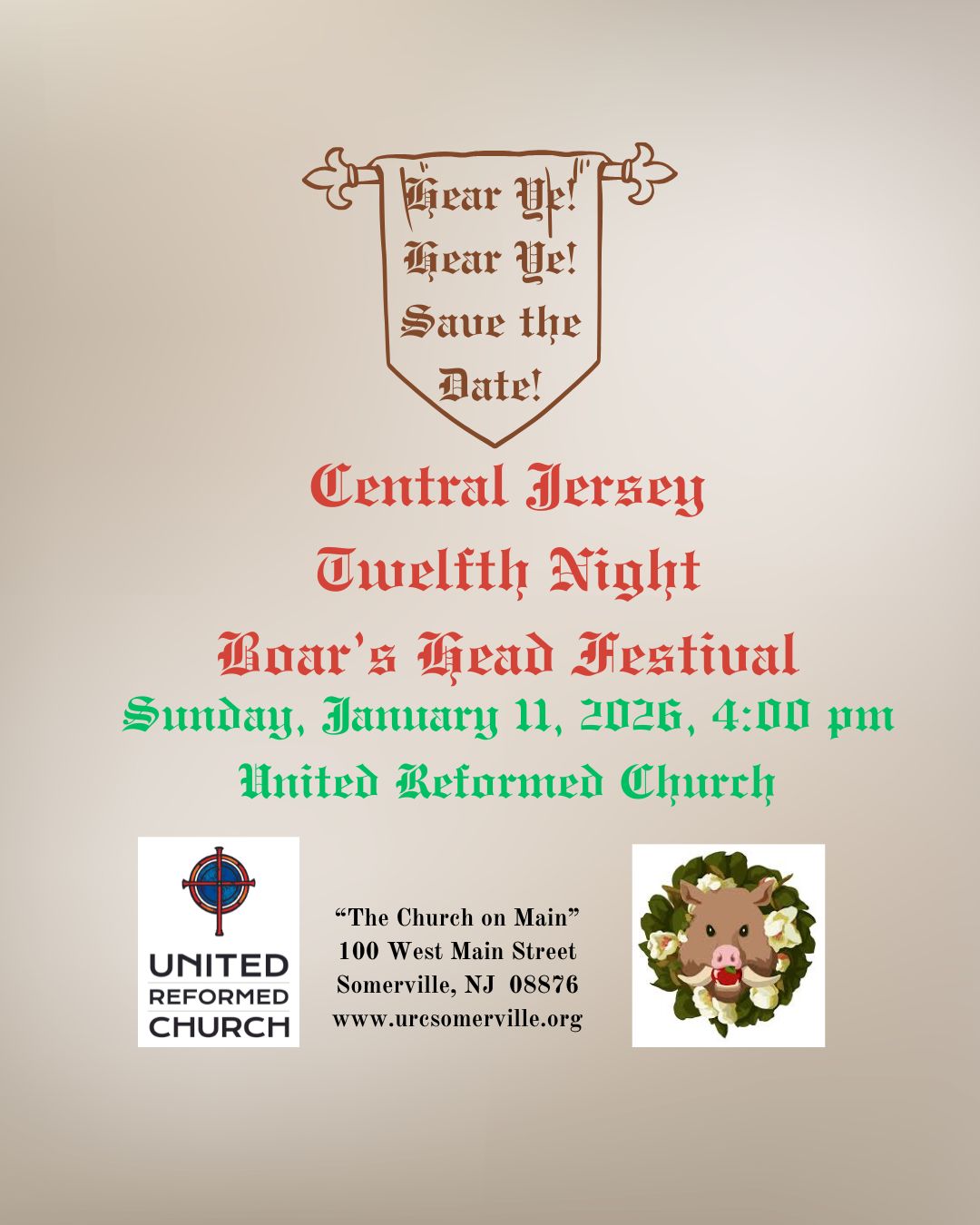 2026 Save the Date Insta